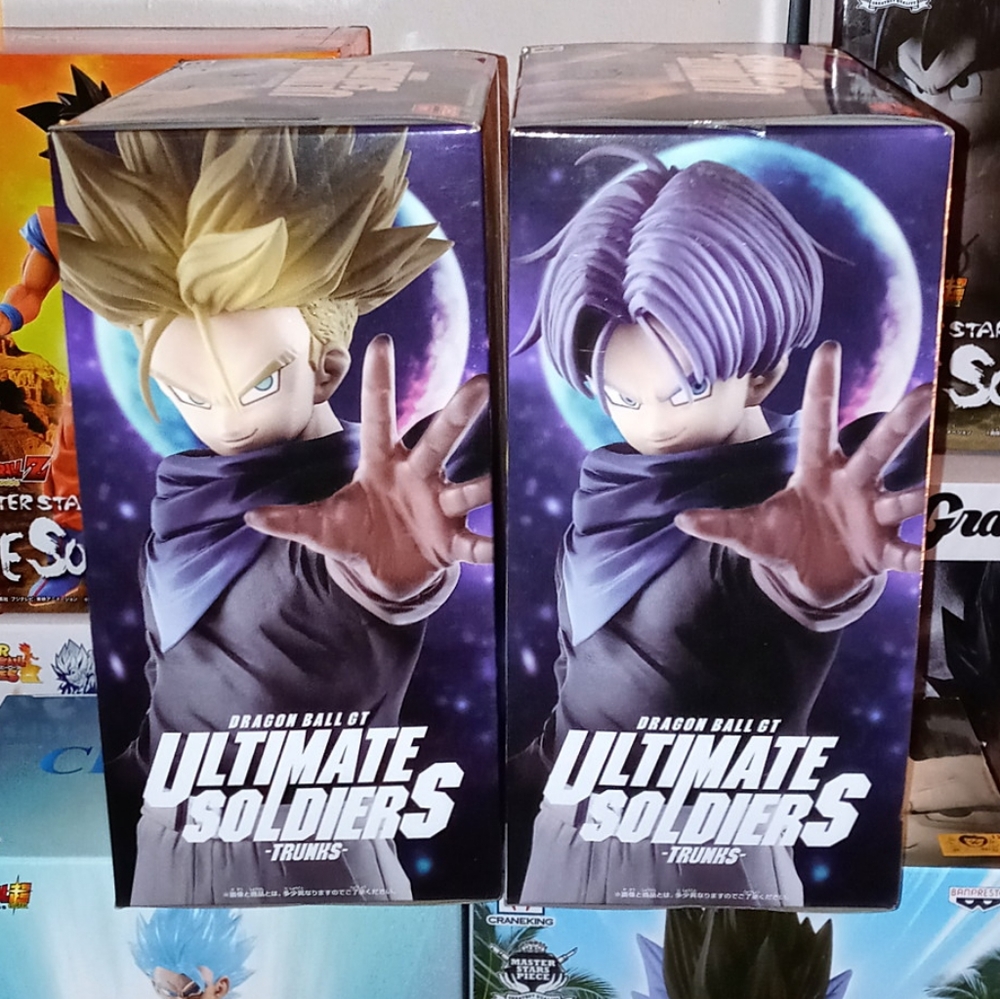 Dragonball GT Ultimate Soliders Trucks Set A and B.